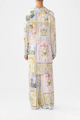 Camilla Botanical Ballads Shirt Tunic with Side Buttons