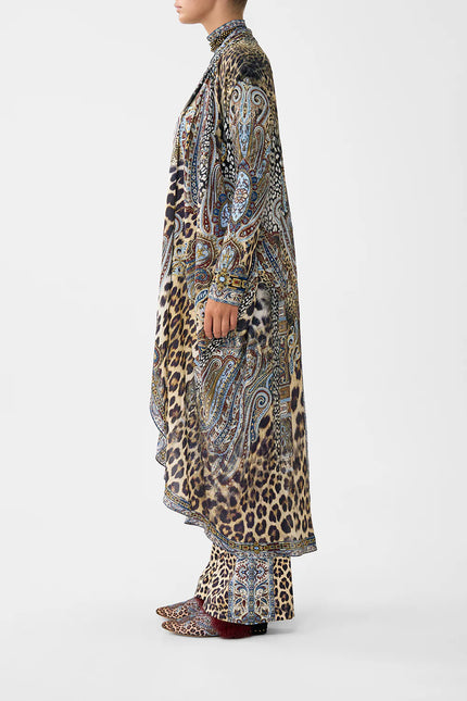 Camilla Istanbul Animalia Long Casual Jacket with Pockets