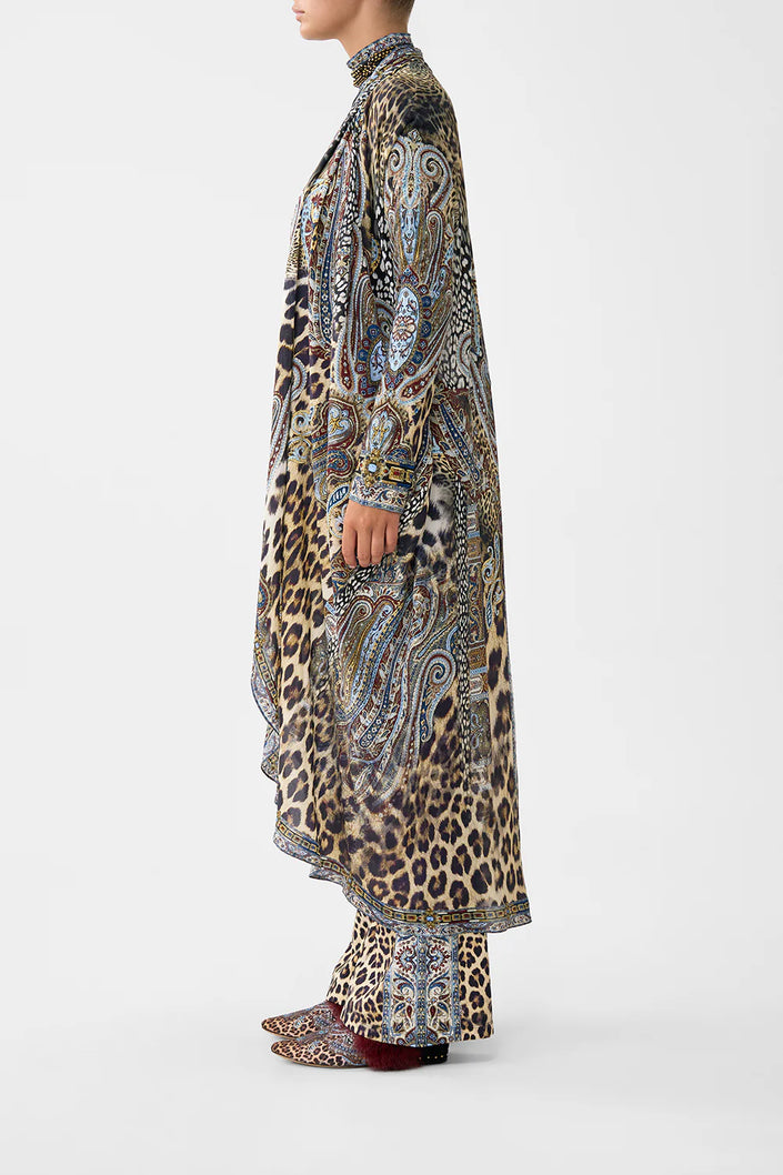 Camilla Istanbul Animalia Long Casual Jacket with Pockets
