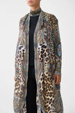 Camilla Istanbul Animalia Long Casual Jacket with Pockets