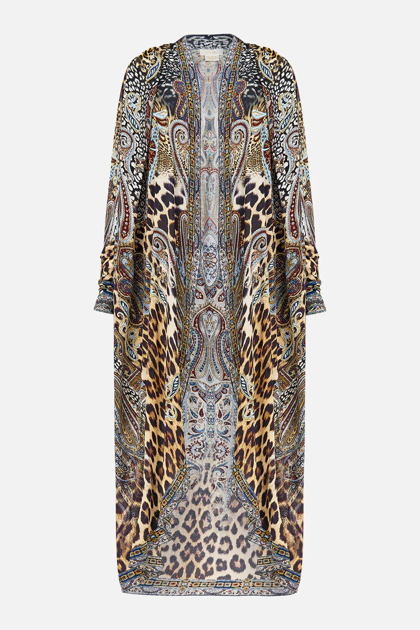 Camilla Istanbul Animalia Long Casual Jacket with Pockets