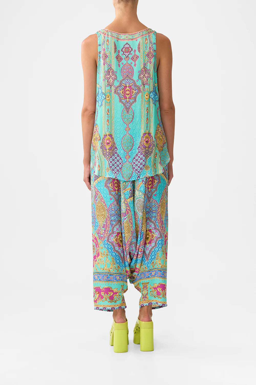 Camilla The Concubines Corridor Tank Top with Strap Bead Detail