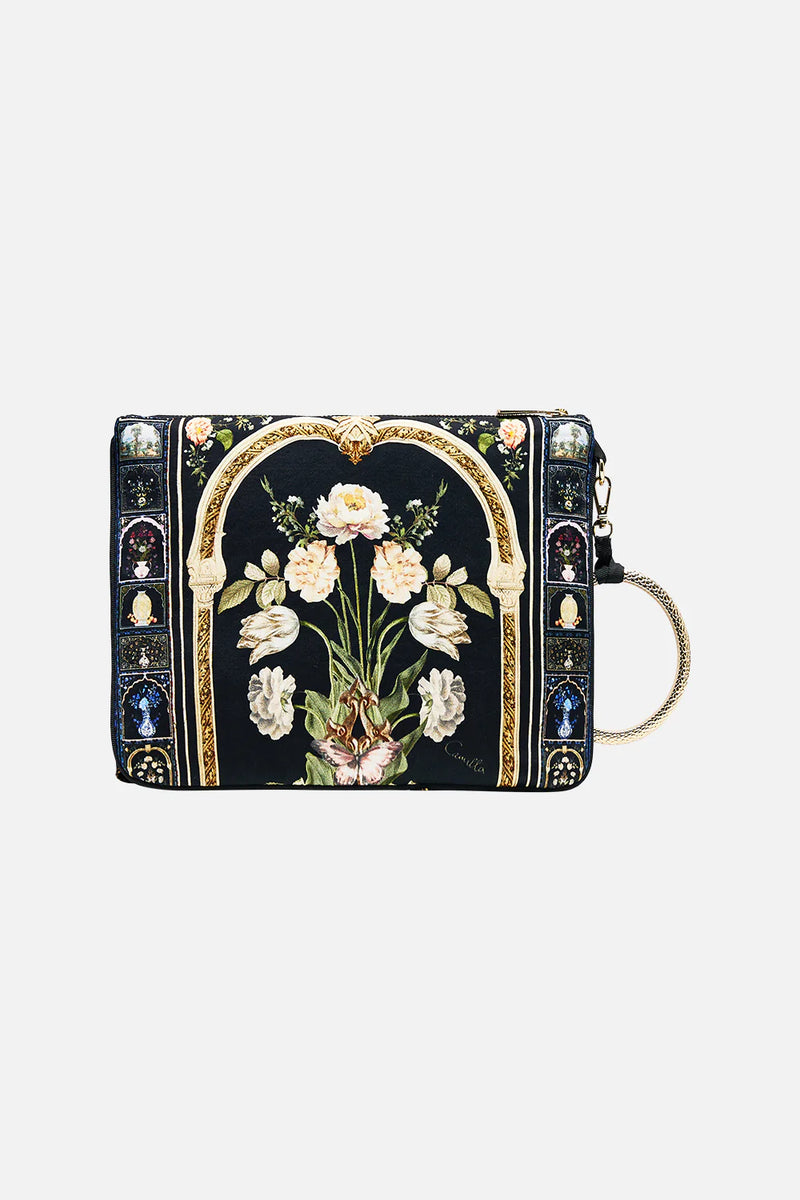 Camilla Ottoman Elegance Ring Scarf Clutch