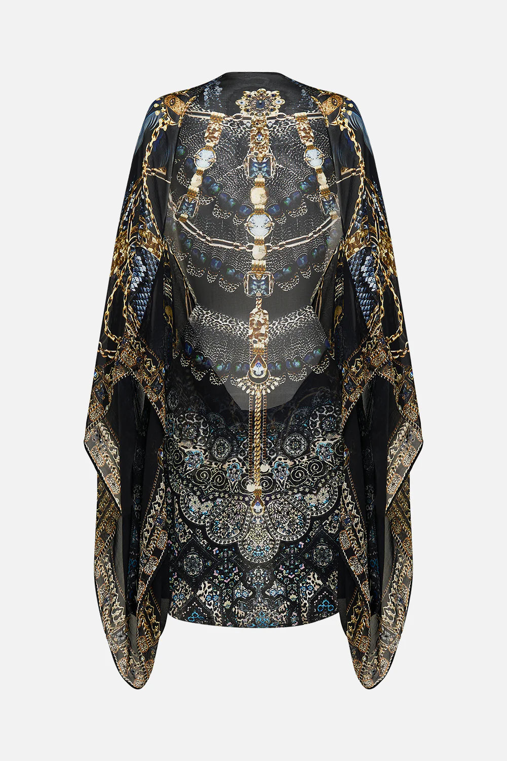 Camilla Song of Solstice Silk Chiffon Shrug