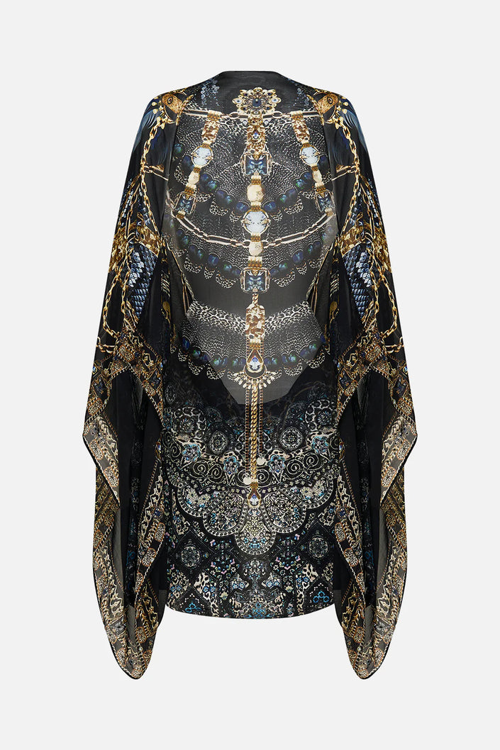 Camilla Song of Solstice Silk Chiffon Shrug