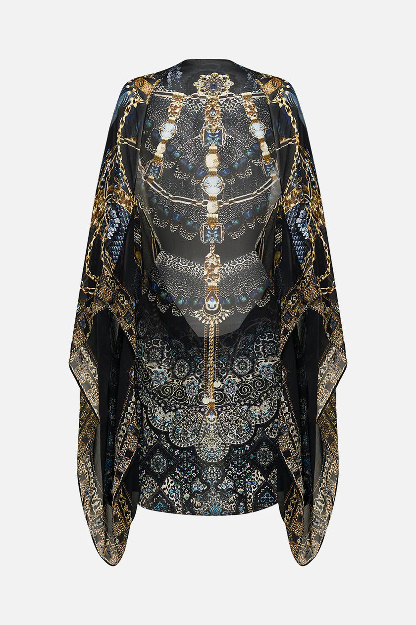 Camilla Song of Solstice Silk Chiffon Shrug