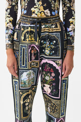 Camilla Ottoman Elegance Jersey Track Pant with Silk Details