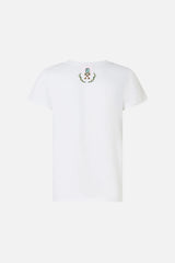 Camilla Venus on a Vespa Slim Fit Round Neck T-Shirt