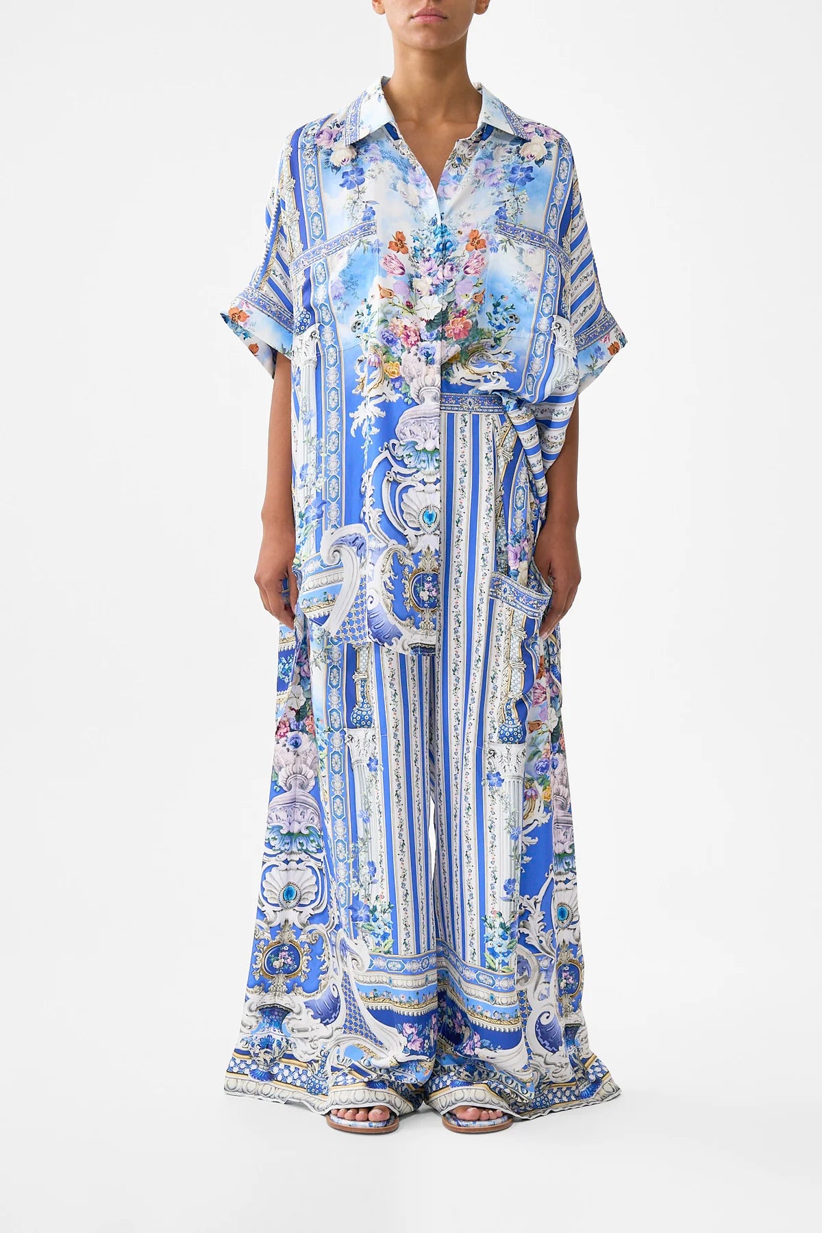 Camilla Ottoman Opulence Oversized Pocket Tunic