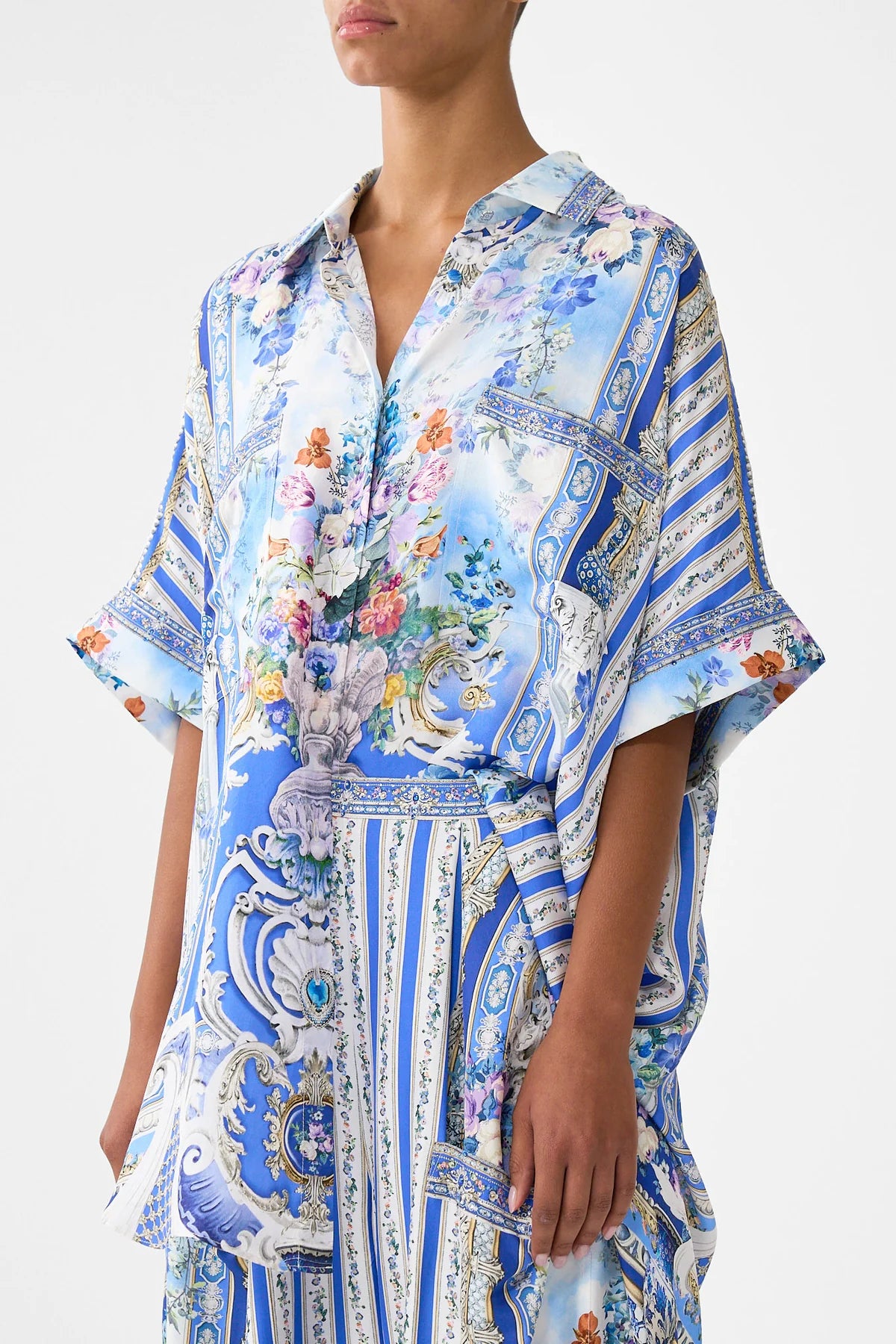 Camilla Ottoman Opulence Oversized Pocket Tunic