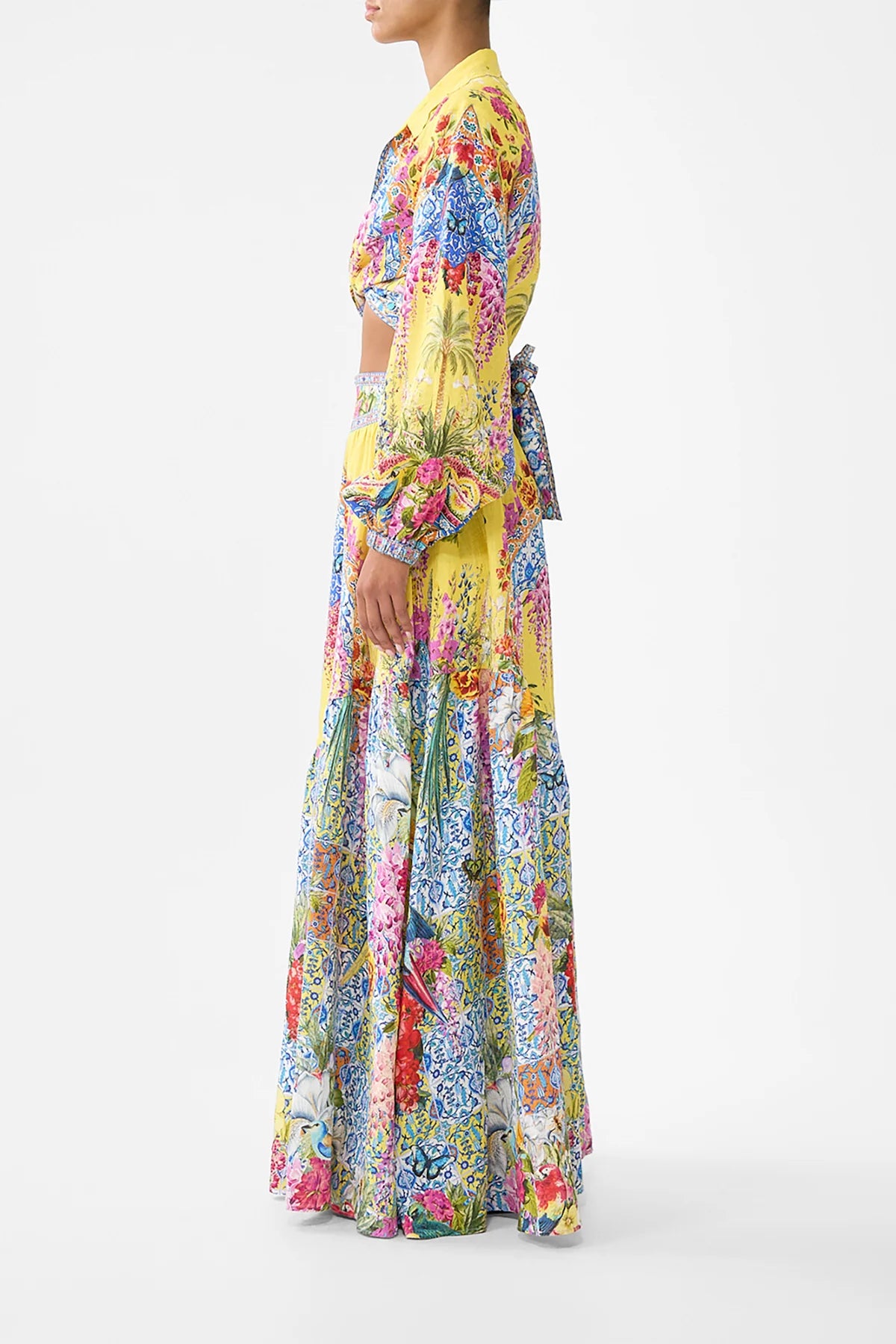 Camilla Sultanahmet Summer Skirt with Shaped Hem