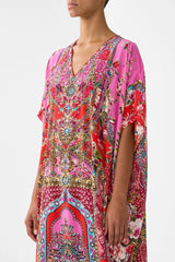 Camilla Heirloom Empire  Slim Fit Kaftan with Split