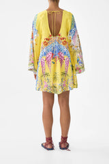 Camilla Sultanahmet Summer Pocket Dress with Low Back & Wide Sleeves