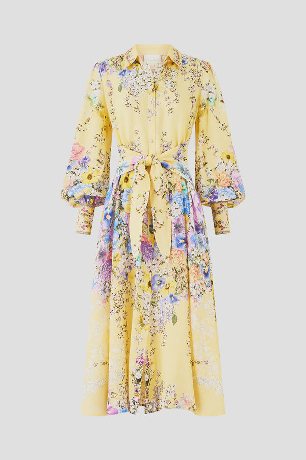 Camilla Darling Buds Waist Tie Shirt Dress