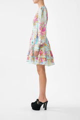 Camilla Bazaar Bloom Button Front Frill Dress