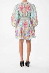 Camilla Bazaar Bloom Button Front Frill Dress