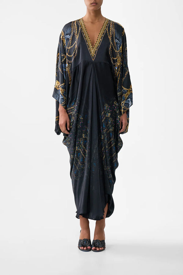 Camilla Song of the Solstice T Shape Long Kaftan