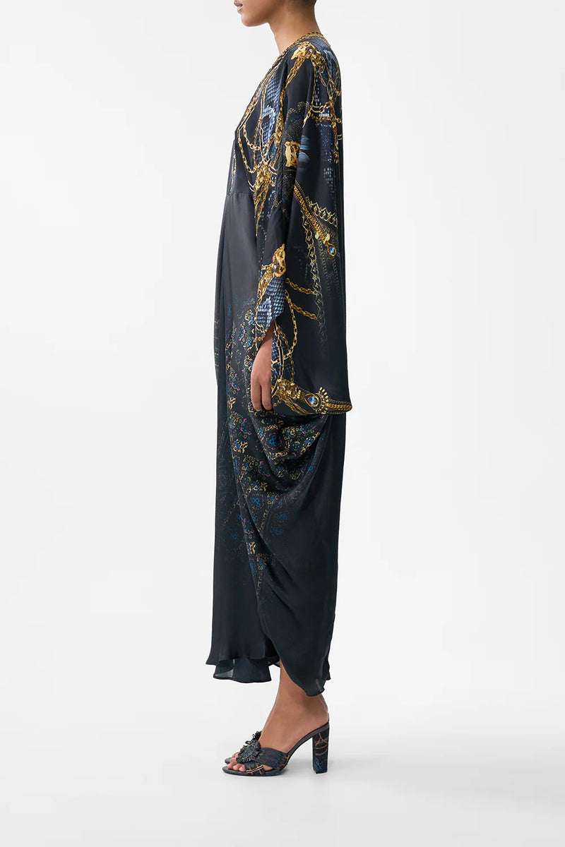 Camilla Song of the Solstice T Shape Long Kaftan