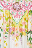 Camilla The Call of Catalonia Long Tiered Dress With Bow Ties