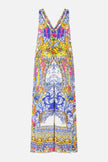 Camilla España Nirvana V Neck Flared Jumpsuit