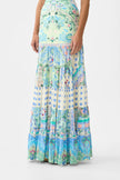 Camilla Midsummer Mosaics Jersey Spliced Tiered Skirt
