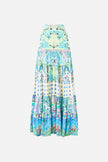 Camilla Midsummer Mosaics Jersey Spliced Tiered Skirt