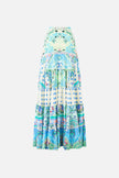 Camilla Midsummer Mosaics Jersey Spliced Tiered Skirt