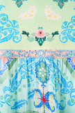 Camilla Midsummer Mosaics Jersey Spliced Tiered Skirt