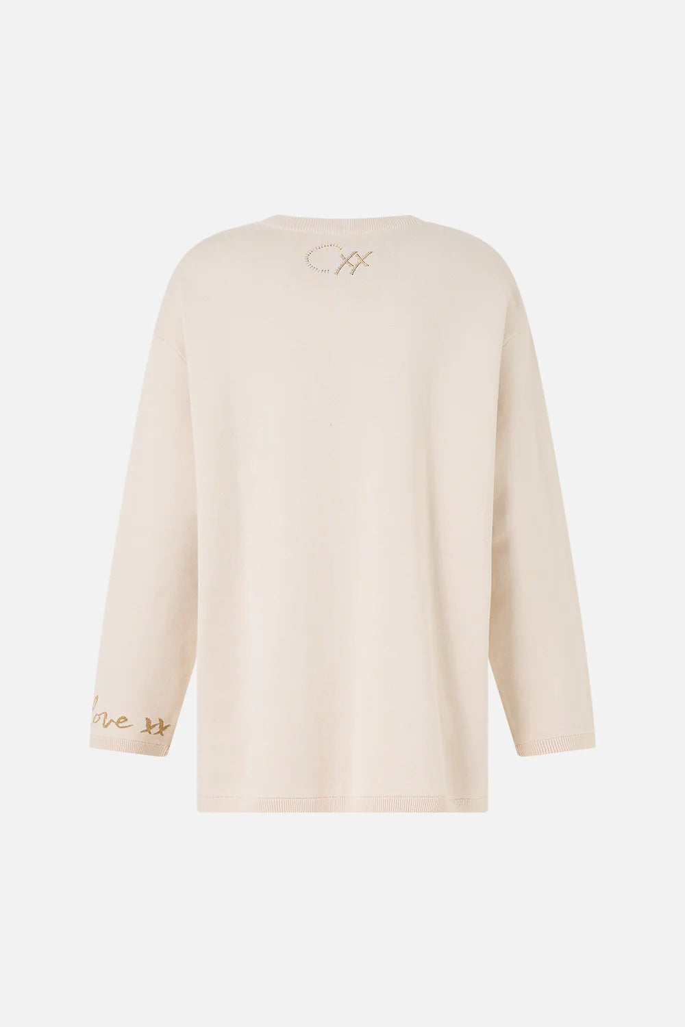 Camilla Aranjuez Animalia Boxy Crew Neck Sweater