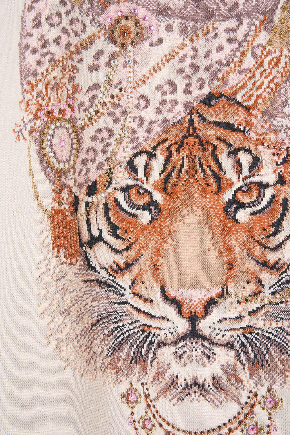 Camilla Aranjuez Animalia Boxy Crew Neck Sweater