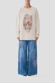 Camilla Aranjuez Animalia Boxy Crew Neck Sweater