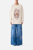 Camilla Aranjuez Animalia Boxy Crew Neck Sweater