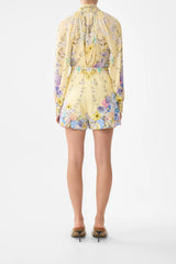 Camilla Darling Buds Detachable Pussy Bow Raglan Blouse