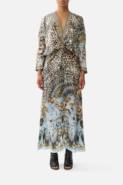 Camilla Fiesta Siesta Repeat Twist Front Batwing Dress