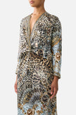 Camilla Fiesta Siesta Repeat Twist Front Batwing Dress