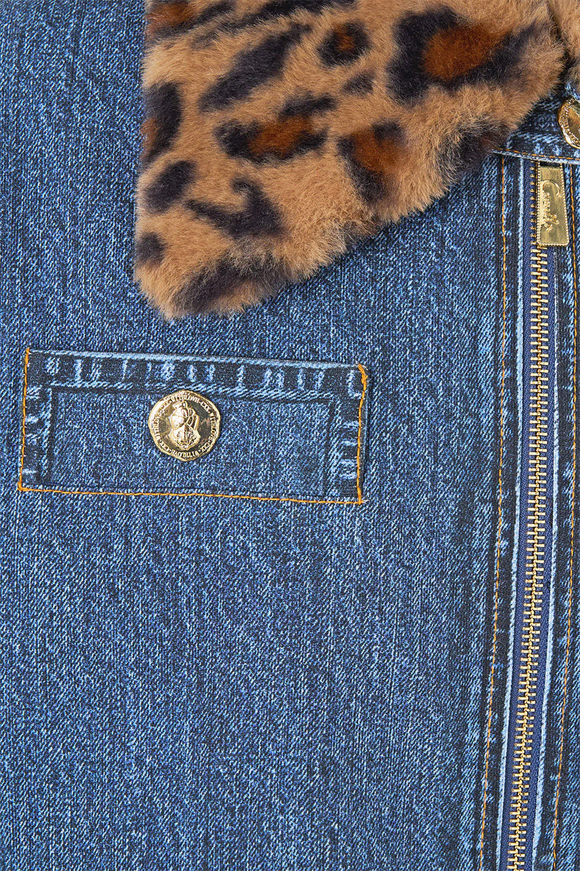 Camilla  Fiesta Siesta Repeat Terry BomberJacket with Pocket Detail