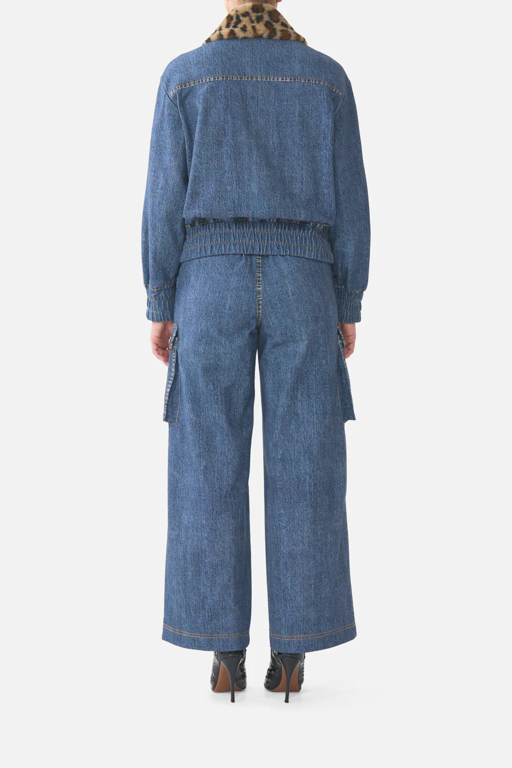 Camilla  Fiesta Siesta Repeat Terry BomberJacket with Pocket Detail