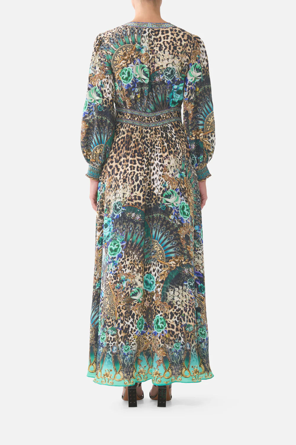 Camilla Flamenco Euphoria Button Dress with Shaped Waistband