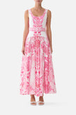 Camilla Livin La Visa Rosa Jersey Tank Dress with Contrast Skirt