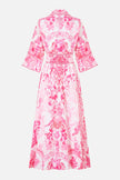 Camilla Livin La Visa Rosa Shaped Waistband Midi Dress