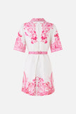 Camilla Livin La Visa Rosa Short Shirt Dress