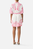 Camilla Livin La Visa Rosa Short Shirt Dress