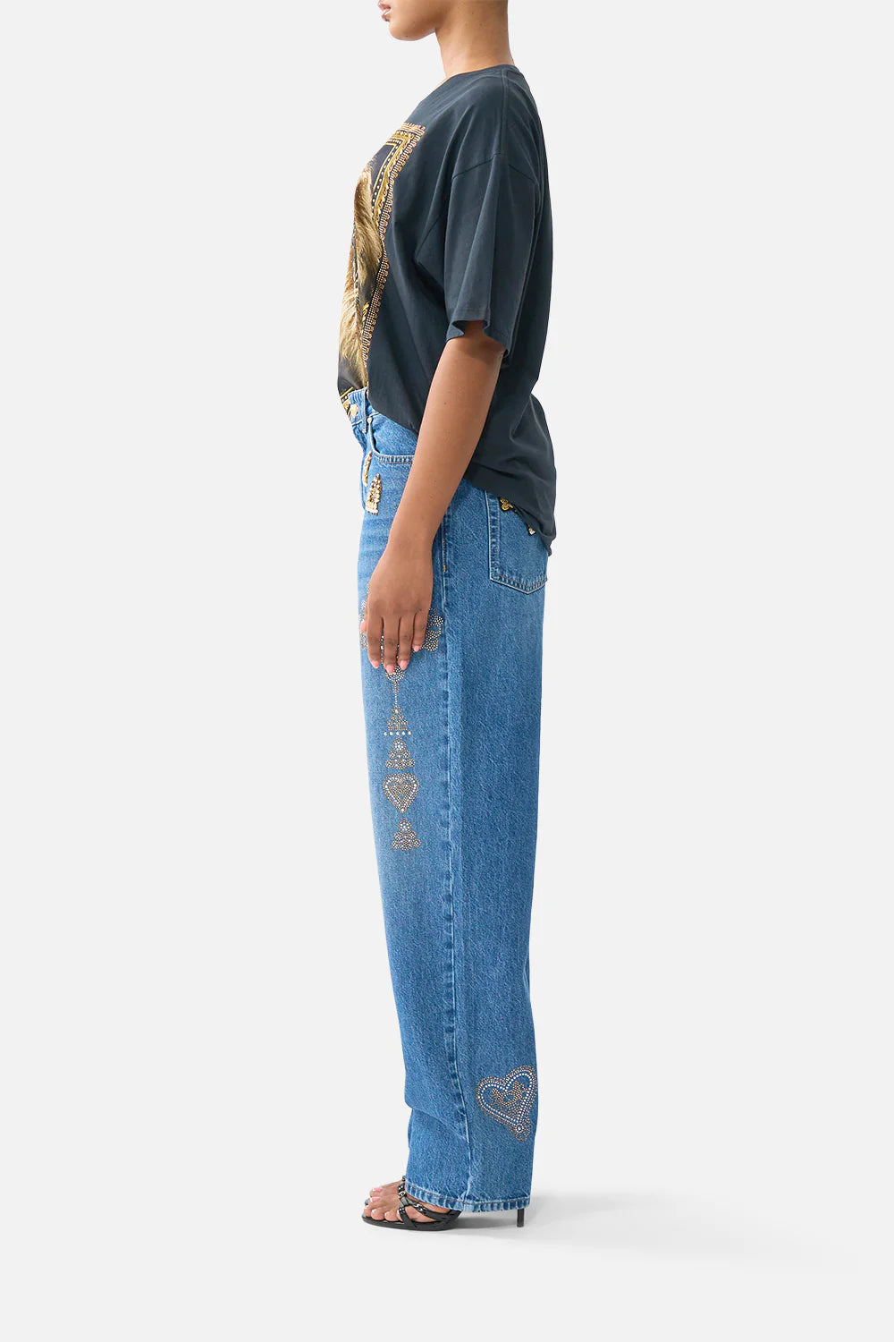 Camilla Taurus Rising Oversized Band Tee