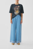 Camilla Daughters of Duende Oversize Tee with Lace Trim