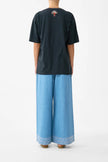 Camilla Daughters of Duende Oversize Tee with Lace Trim