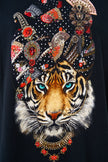 Camilla Daughters of Duende Oversize Tee with Lace Trim