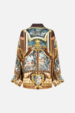 Camilla - Animals in the Palace Relaxed Collared Shirt With Pocket