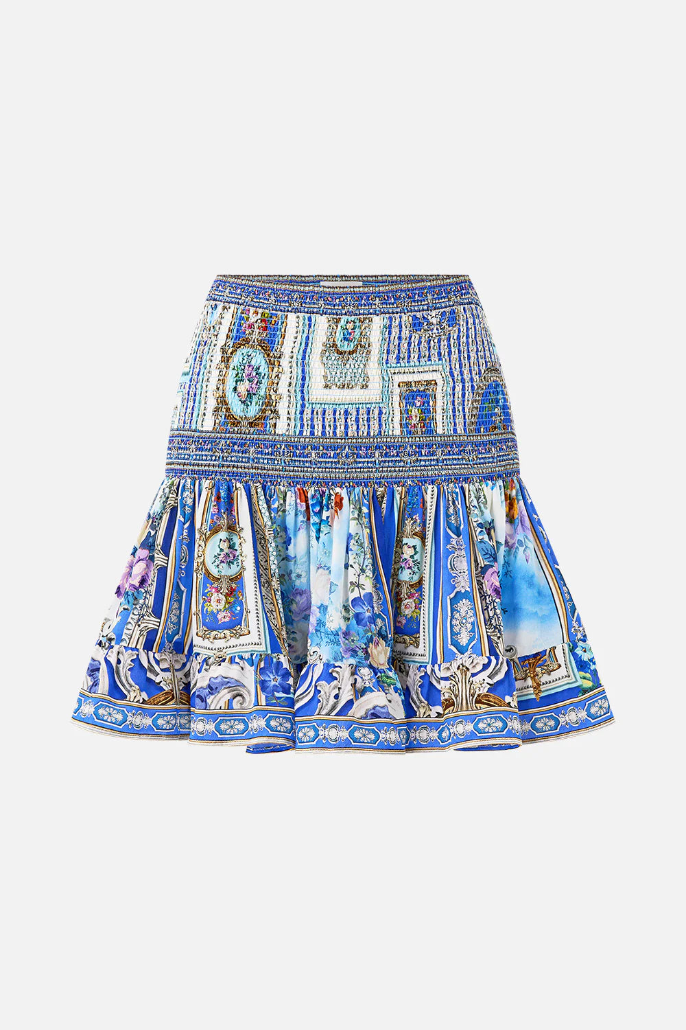 Camilla Ottoman Opulence Short Shirred Skirt