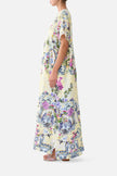 Camilla Chinoiserie Child Front Pleat Kaftan