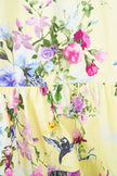 Camilla Chinoiserie Child Puff Sleeve Shirt Dress